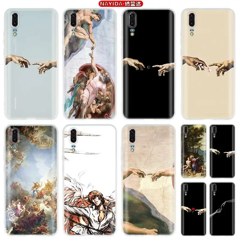 Мягкие силиконовые чехлы для Huawei P50 P40 P30 P20 Lite Pro E P Smart Z 2020 2019 | Мобильные телефоны и