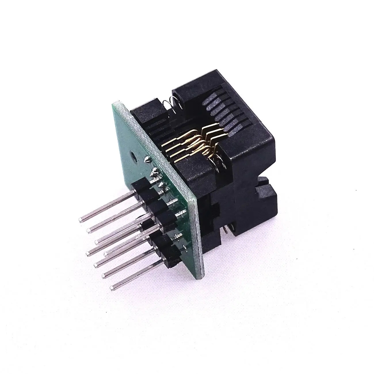 

LTRIG custom 1Pcs SOIC8 SOP8 to DIP8 EZ Socket Converter Module Programmer Output Power Adapter With 150mil Connector