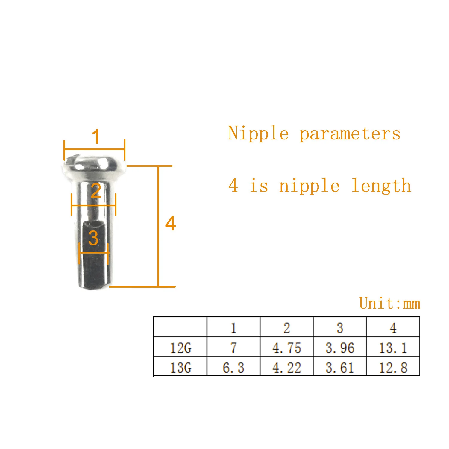 

Okfeet Customized Made Spoke Radius Knitting Needle Stainless Steel 12G 13G Black Sliver Bicycle Electric Bike Copper Nipple