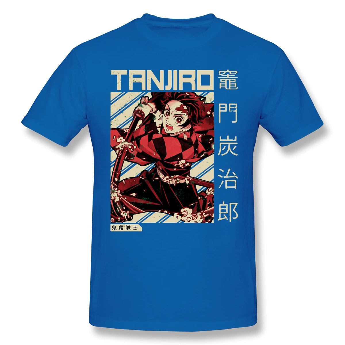 

AnimeAnime Clothes Design Demon Slayer Kimetsu no Yaiba 100% Cotton Men T-Shirt