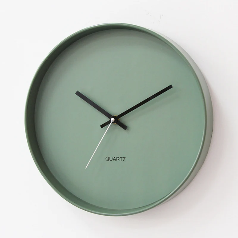 Креативные простые настенные часы в скандинавском стиле уникальные бесшумные