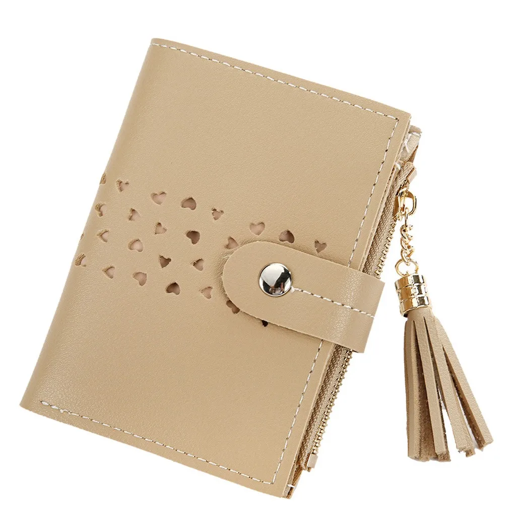 Новинка корейские повседневные кошельки Модный женский короткий кошелек с