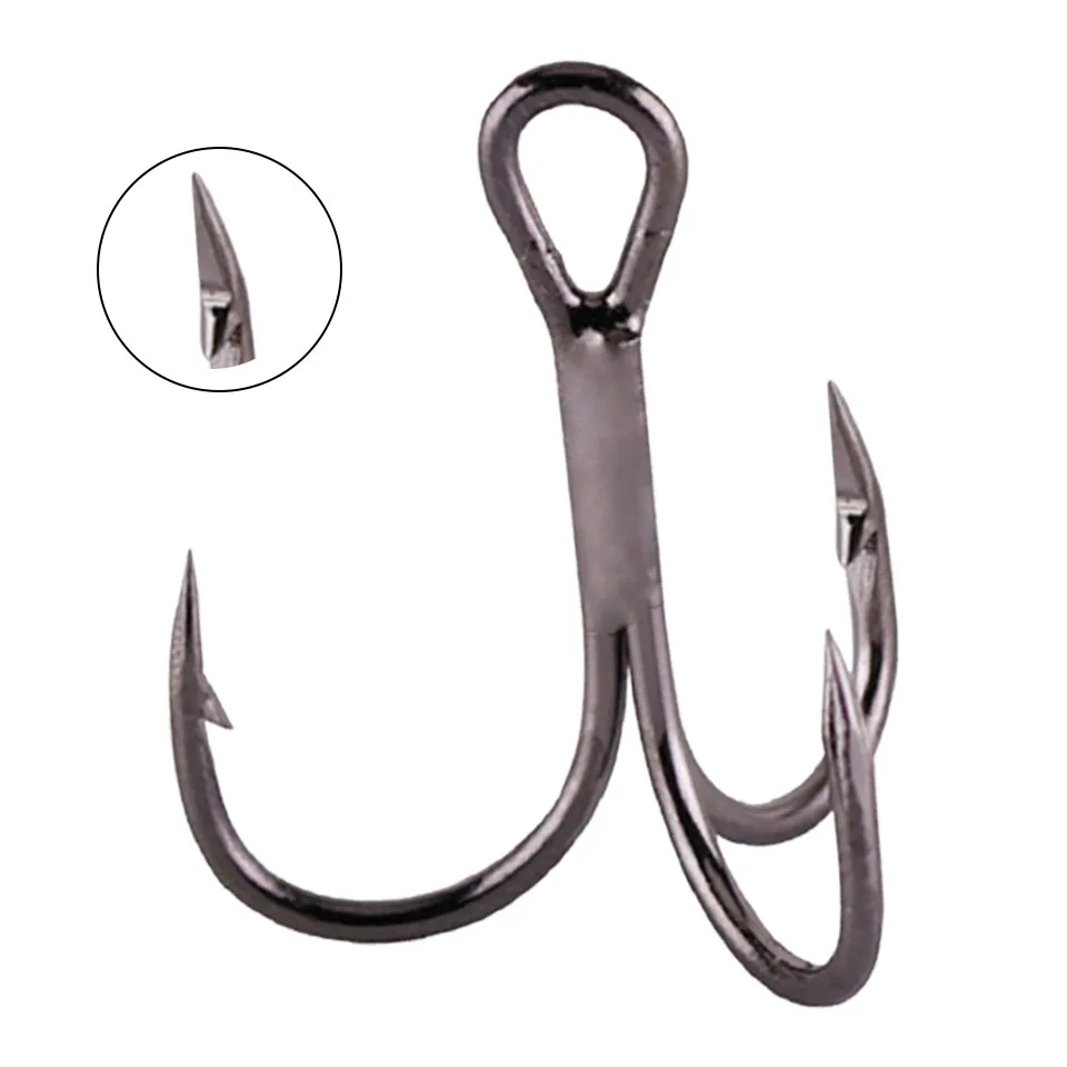 

10 шт. рыболовный крючок на открытом воздухе рыболовные принадлежности из высокоуглеродистой стали рыболовный крючок острый антиоксидант р...