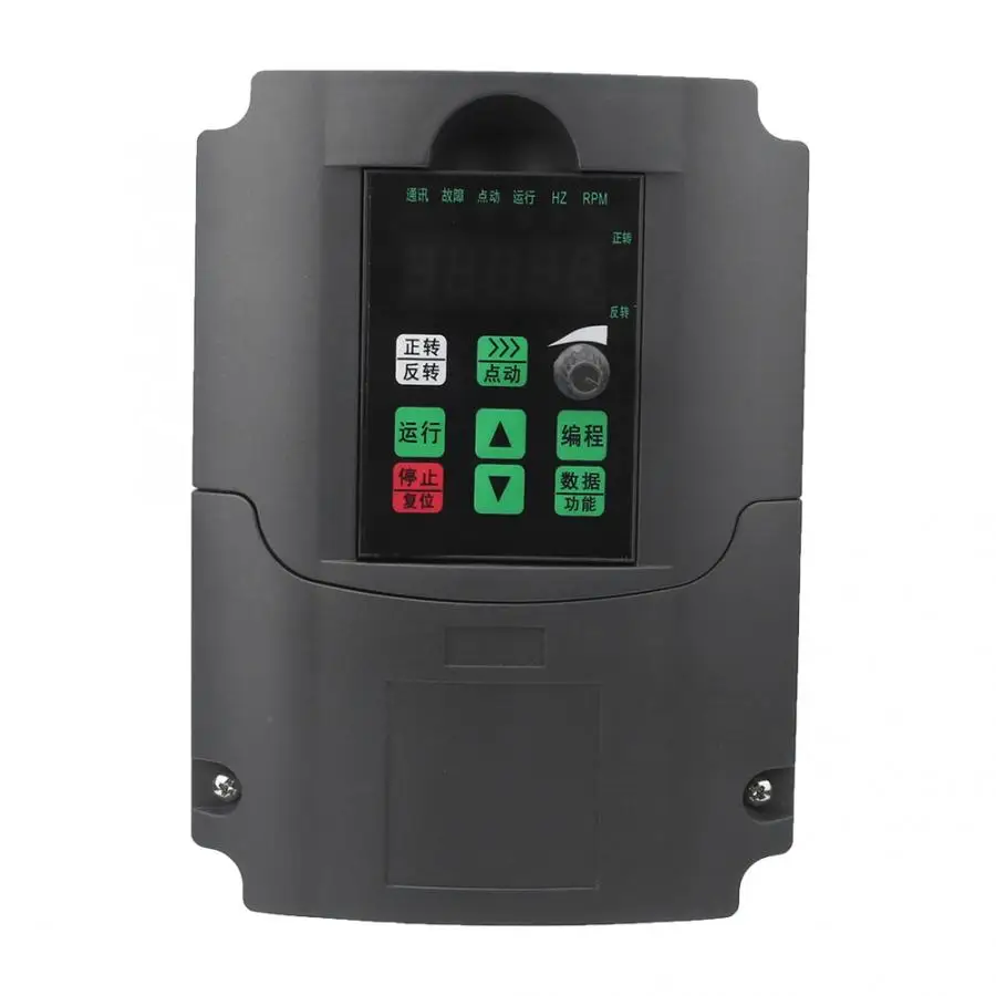 Инвертор частотно регулируемый привод черный Универсальный 3 фазы инвертор HAJ380