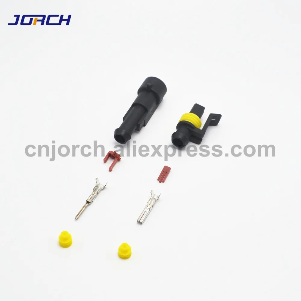 Супергерметичный автомобильный соединитель Way AMP Tyco 1/2/3/4/5/6 Pin электрические