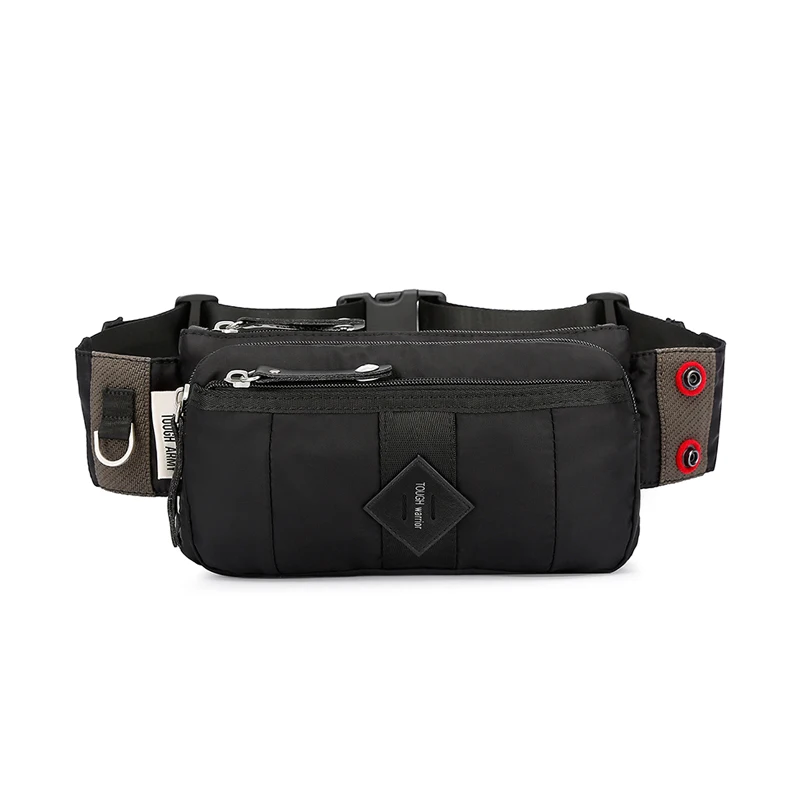 

Поясная Сумка из ткани Оксфорд, водонепроницаемая, для мужчин, для спорта на открытом воздухе, с ремнем