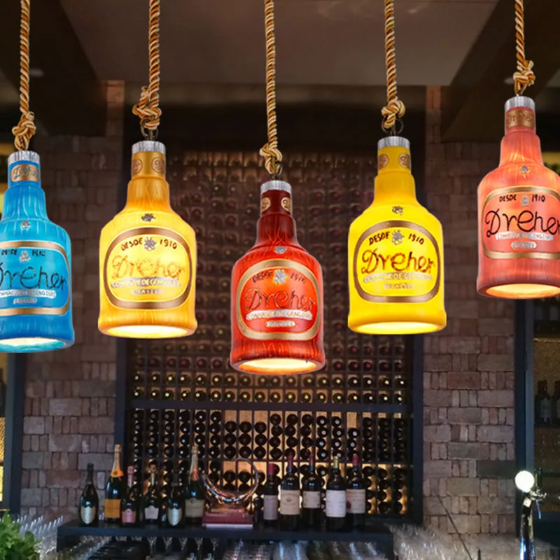 Креативные барные люстры для бара магазина ресторана гостиной