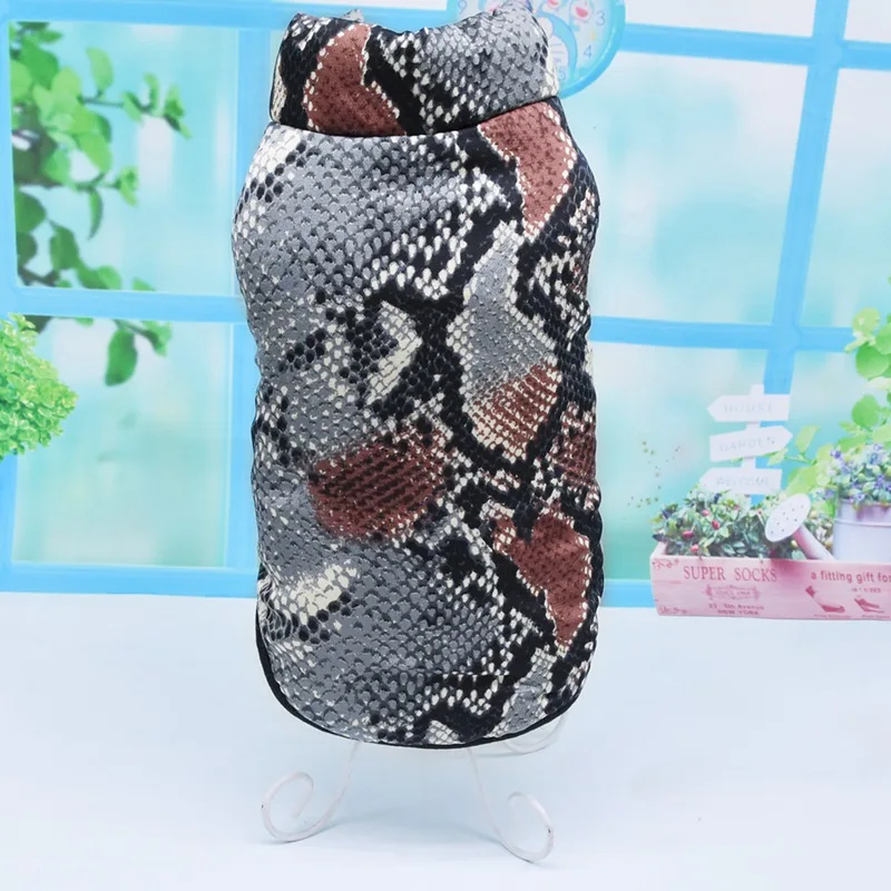 Модная теплая одежда для собак осенне зимнее теплое пальто собаки хлопковая