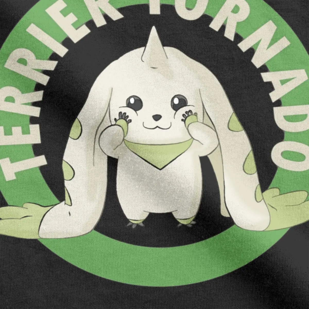 Футболка Terrier Tornado Digimon мужская с круглым вырезом винтажная тенниска из 100% хлопка