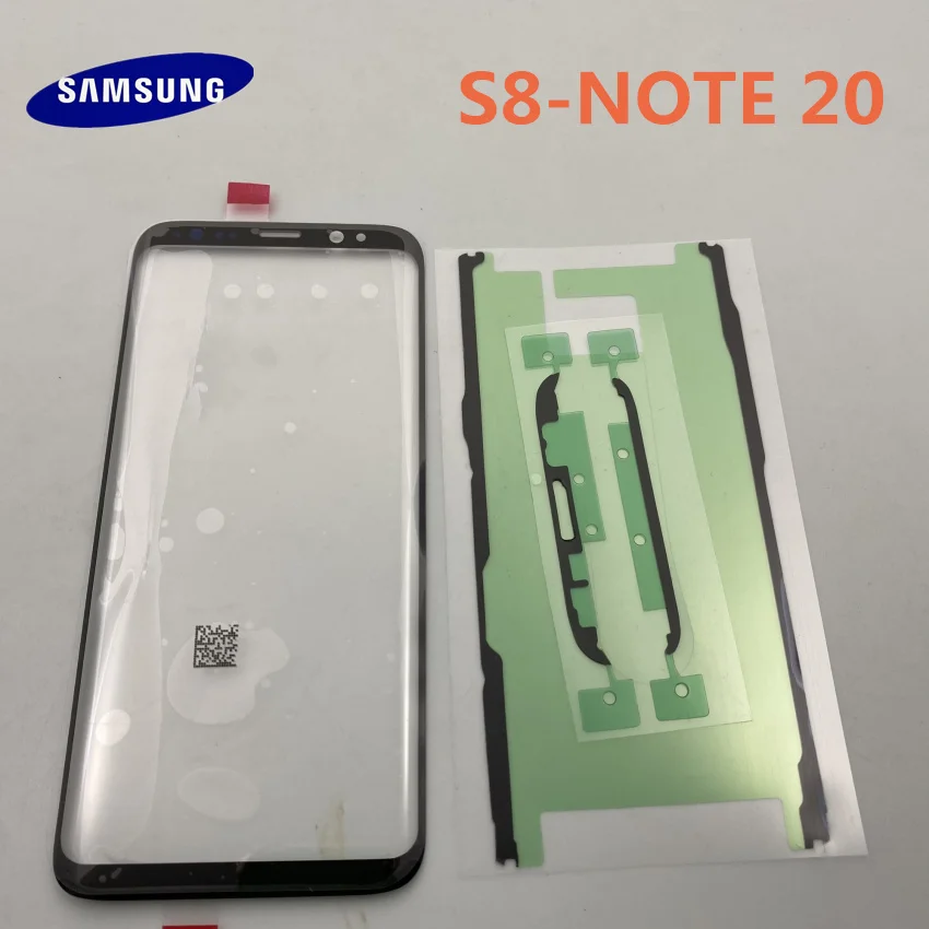 FOR Samsung Galaxy S8 S9 S10 S10E S20 NOTE 20 Ultra PLUS LCD display outer touch panel screen glass replacement Front Glass Lens