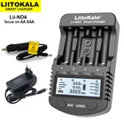 Умное устройство для зарядки никель-металлогидридных аккумуляторов от компании LiitoKala: Lii-ND4 Lii-NL4 1,2 V AA AAA 9V Батарея Зарядное устройство для Ni-Cd Перезаряжаемые батареи и тест Батарея бака