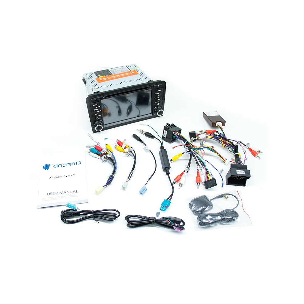 

IPS DSP 4GB 2din Android 10 Car Radio DVD Player For Audi A3 8P S3 2003-2012 RS3 Sportback Multimedia Navigation stereohead unit