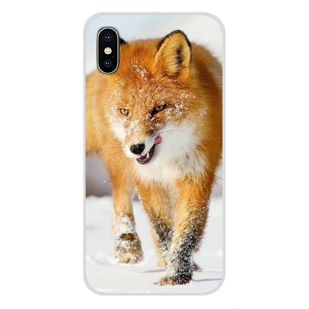 Прозрачный чехол из ТПУ для Oneplus 3T 5T 6T Nokia 2 3 5 6 8 9 230 3310 1 7 Plus 2017 2018 A Fox In The Wild Red