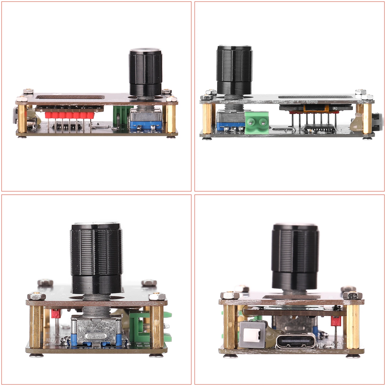 Осциллограф с диагональю 0 96 дюйма и механической кнопкой частота дискретизации