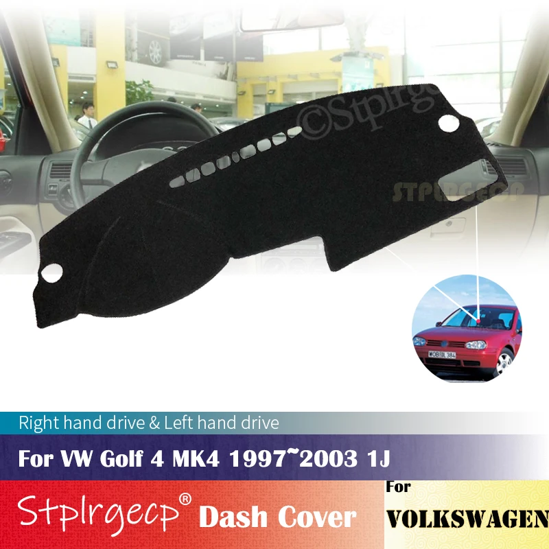 

for Volkswagen VW Golf 4 MK4 1997~2003 1J Anti-Slip Dashboard Cover Protective Pad Car Accessories Sunshade Carpet 2002 2001