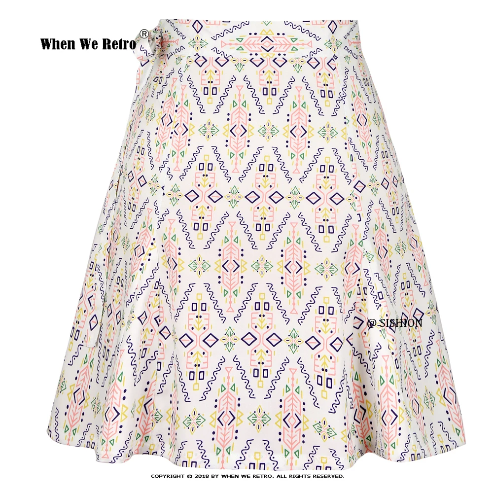 

Женская летняя пикантная саронг юбка 2021 SS0015 с геометрическим принтом в стиле бохо быстрая Атлетическая накидка многофункциональная юбка с ...