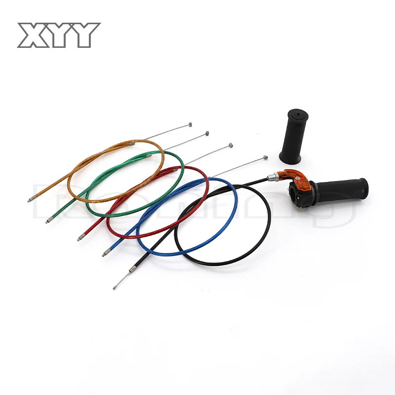 

Twist Throttle Accelerator Grip + Cable For 47cc 49cc Mini Dirt Bike Quad Pocket S13 Free shipping