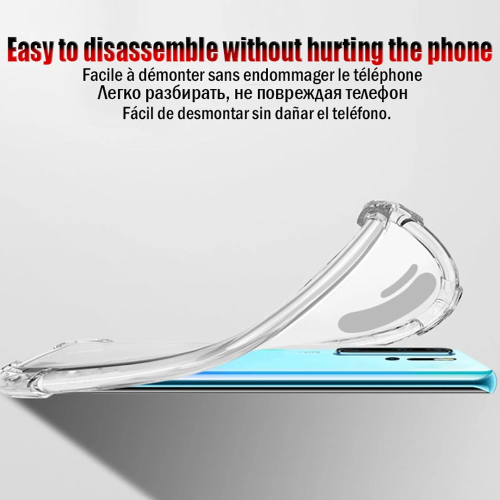 ТПУ чехлы для huawei P40 P30 P20 lite pro Силиконовый чехол bumpe подходит противоударный