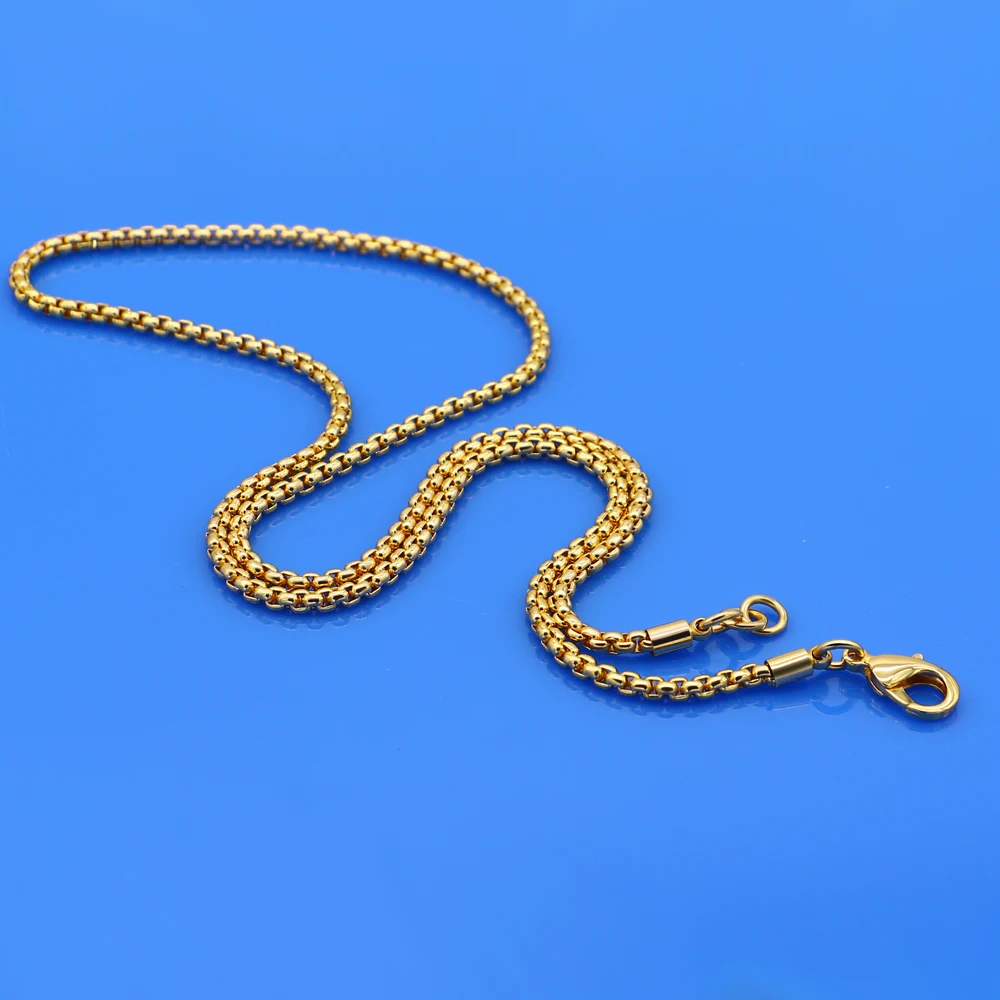 Модная мужская одежда и аксессуары ожерелье из стерлингового серебра 925 пробы