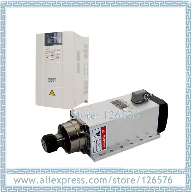 Электродвигатель шпинделя с 4 керамическими подшипниками 6 кВт ER32