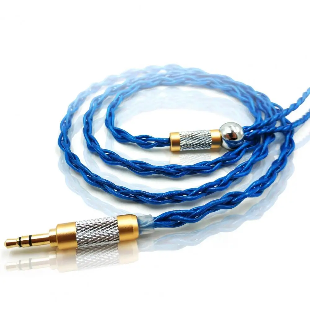 

HOT SALES !!! JCALLY Wear-resistant Golden Plated Braided Headphone Cable with B/C/MMCX Pin