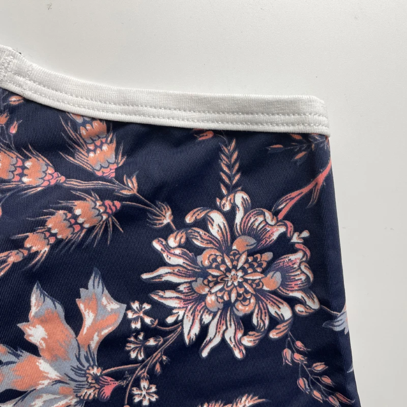 Забавные мужские боксеры AIIOU шорты нижнее белье трусы с принтом листьев гей слон