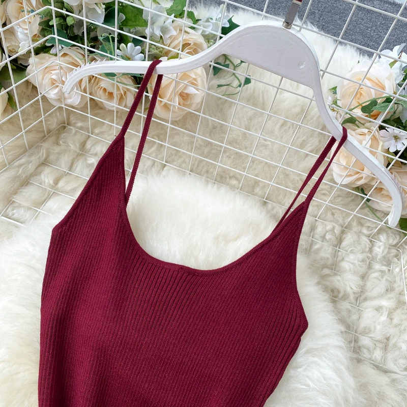 Женское трикотажное платье SINGRAIN длинное облегающее в полоску с эластичной