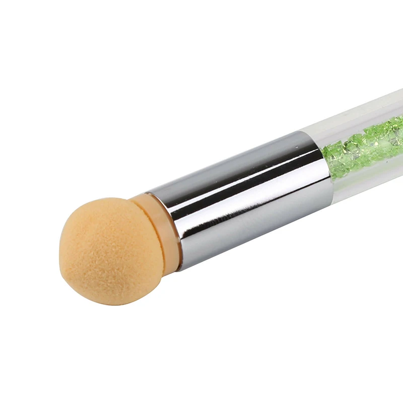 Новинка 1 шт. градиентные кисти для ногтей с двойной головкой зеркальная