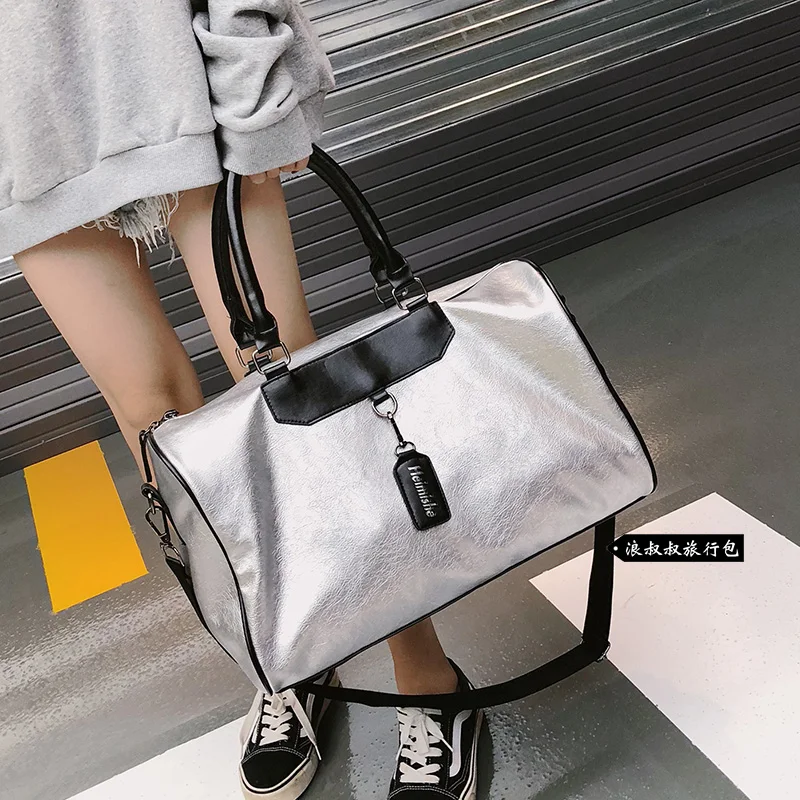 

Fashion Fashion Travel Tote Portable Waterproof Weekend Duffle Bag Women Organizer Gym Travel Tote Sac Voyage Travel Bag DB60TT