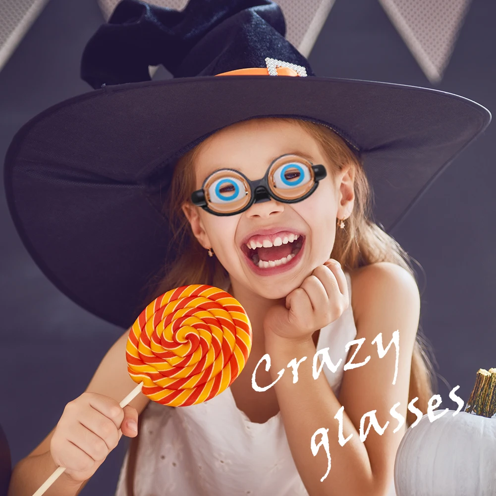 

Crazy Eyes Glasses Toys Party Favorite Prank Glasses Christmas Birthday Gifts Plastic Novelty Toys Kids Tricky Toys Holiday Toys