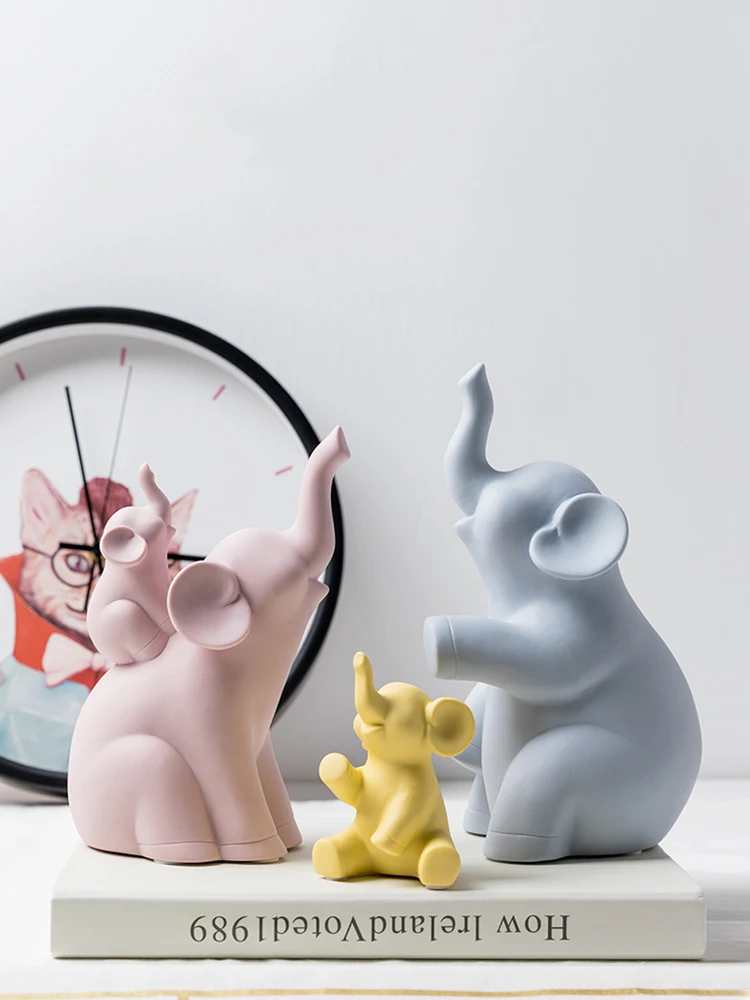 Нордические современные животные керамические украшения милые Креативные