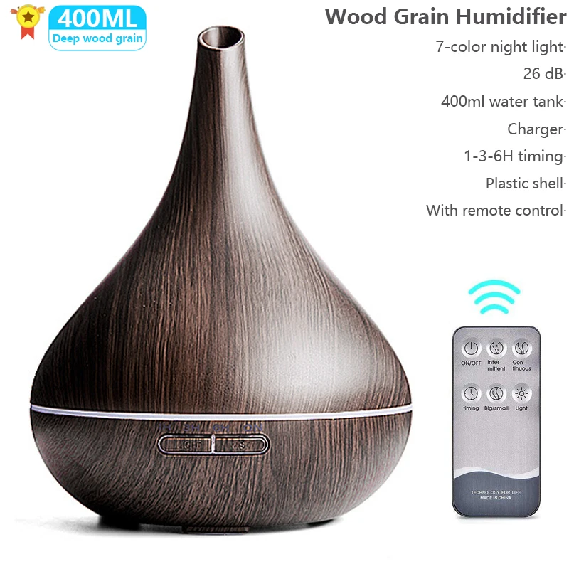 

Humidifier Air Humidifier Purifying For Home Xiomi 400ml Large Capacity Air Humidifier Humidificador With Remote Control