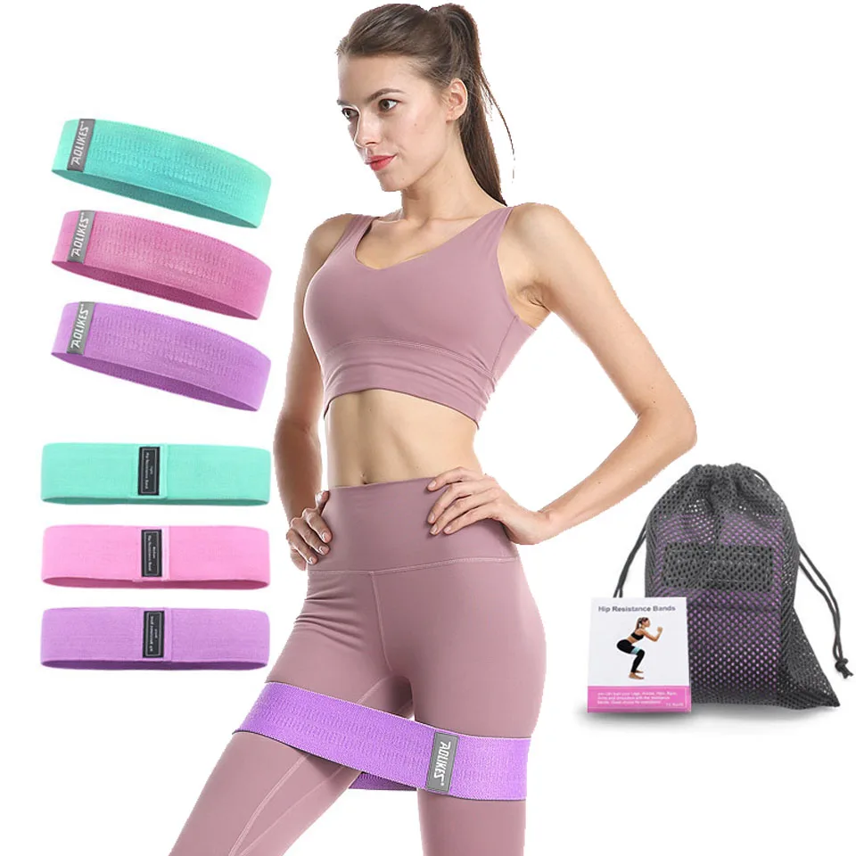 

KoKossi Brand New Resistance Bands Fitness Booty Bands Fitness Rubber Expander Elastic Band for Home Workout Exercise Equipment