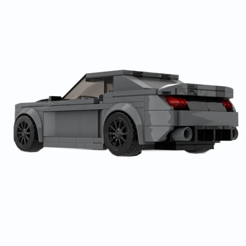 Buildmoc Pony GT 8 супергоночный автомобиль строительные блоки игрушки подарки на день