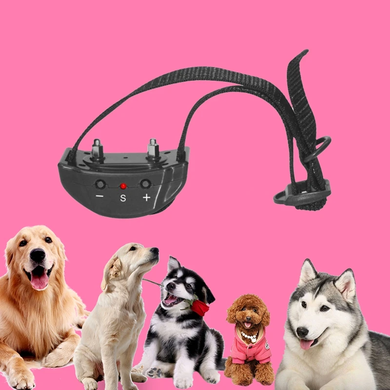 Dog Training Collar Adjustable The Sensitivity Electronic Prevents Barking Intelligent Anti-call Not Disturbing | Дом и сад