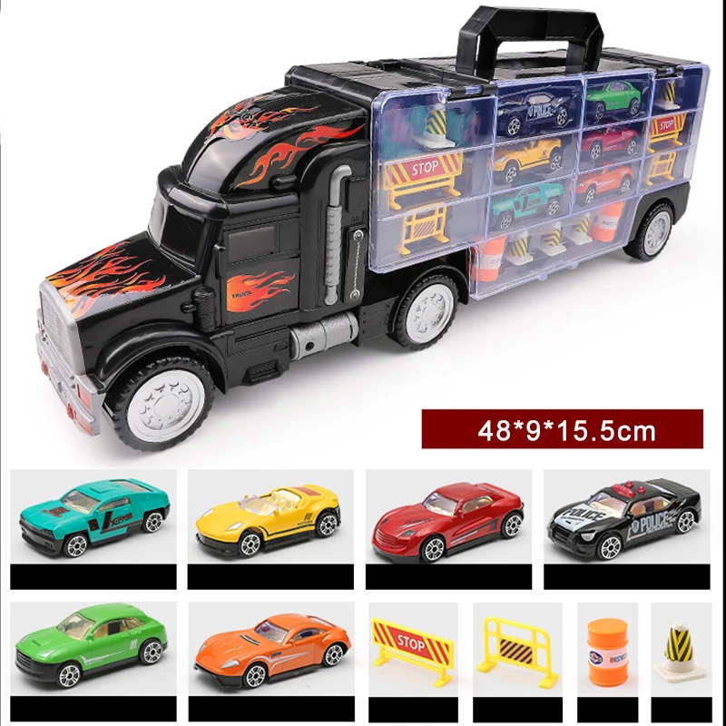 Hot Wheels Mega Hauler трек игрушка Большой размер транспортер может вмещать до 50 автомобилей Hotwheels грузовик игрушка Памятное издание FTF68