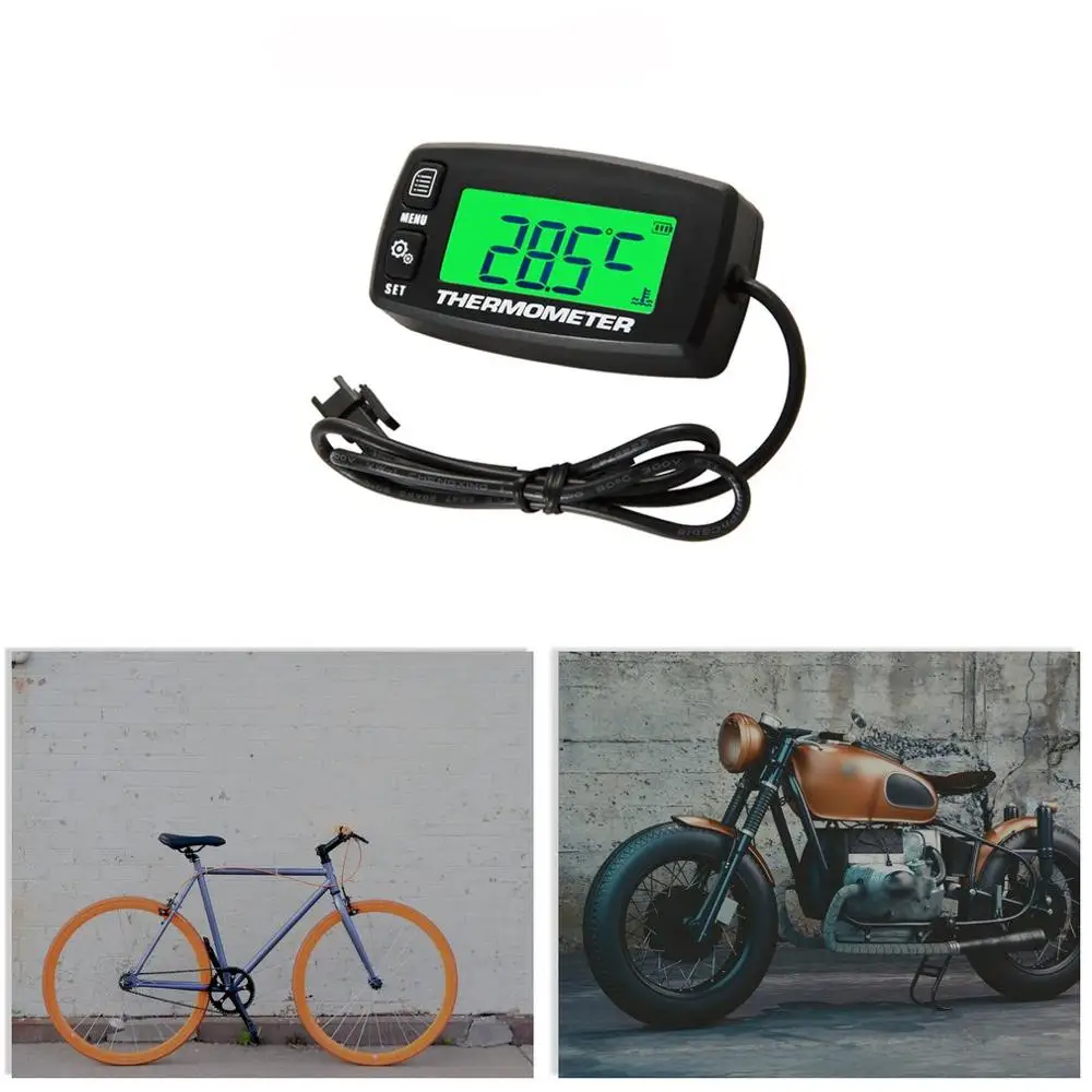 

Tm003 Digital -20 +300 Celsius Degree Theomometer Temp Meter For Gas Motorcycle Marine Boat Mower Dirt Quad Bike
