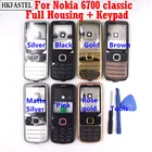 HKFASTEL чехол для Nokia 6700 6700c 6700 Классический Новый Полный высококачественный мобильный телефон чехол с английской русской клавиатурой