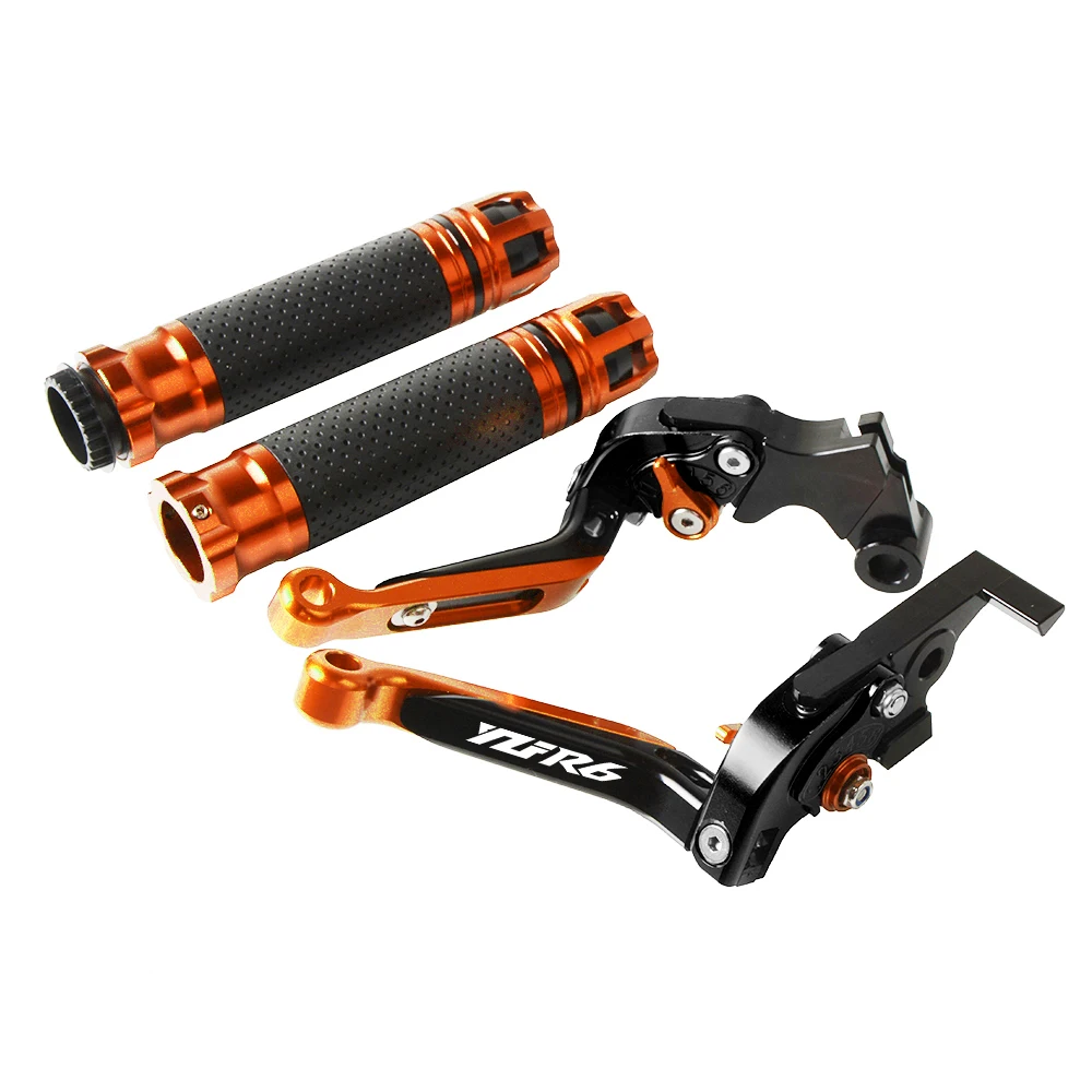Выдвижной рычаг сцепления тормоза мотоцикла регулируемый для YAMAHA YZFR6 YZF R6 2005 2015 2016