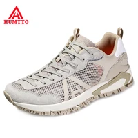 humtto 2021 summer light hiking shoes for men new cushioning trekking sport shoes mens outdoor breathable climbing sneakers man