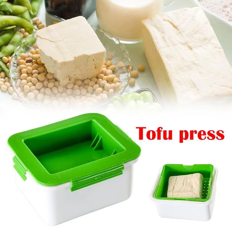 

Green PP Tofu Press Container Squeezer Drainer Water water Household Box Remove Gadgets Juice Kitchen B3Z1