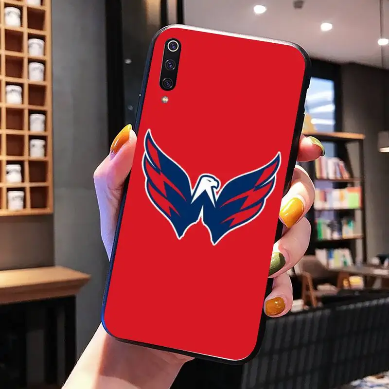 

Riccu Washington hockey team badge DIY Phone Case for Xiaomi Mi9 9SE 8SE Pocophone F1 Mi8 Lite