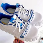 Женские кроссовки на шнурках, повседневсветильник Легкие дышащие кроссовки с ремешком, весна-лето 2021