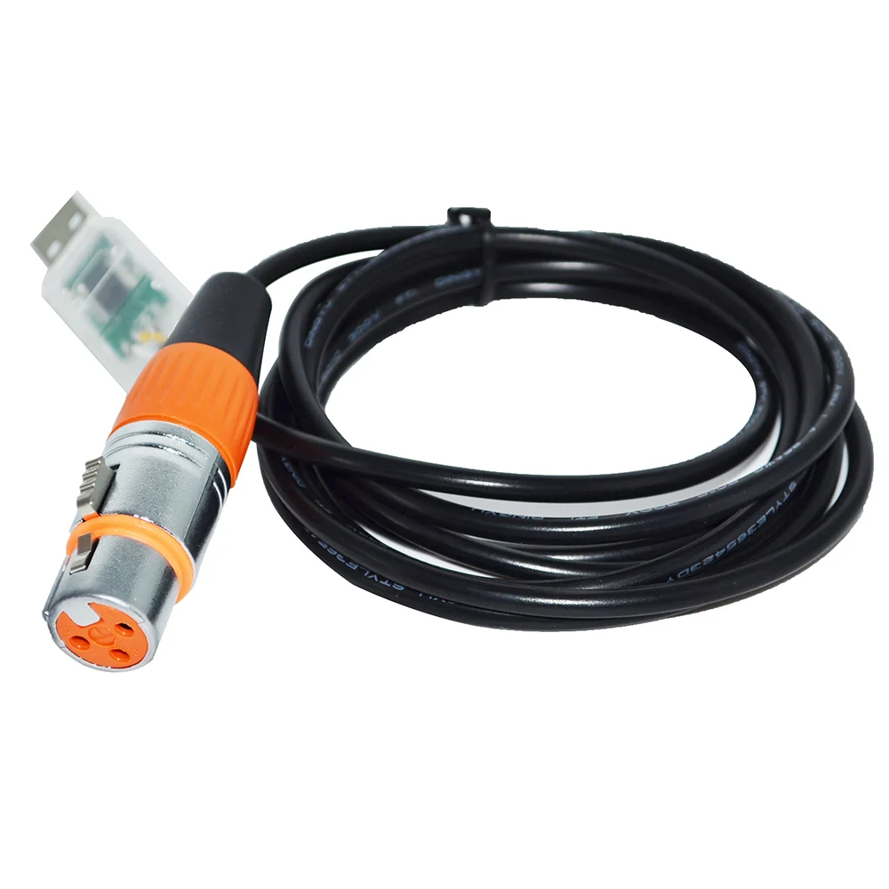 FTDI FT232RL USB к RS485 3-контактный 3P DMX512 DMX фристайлер KABLE для QLC STAGE LIGHTNING контроллер