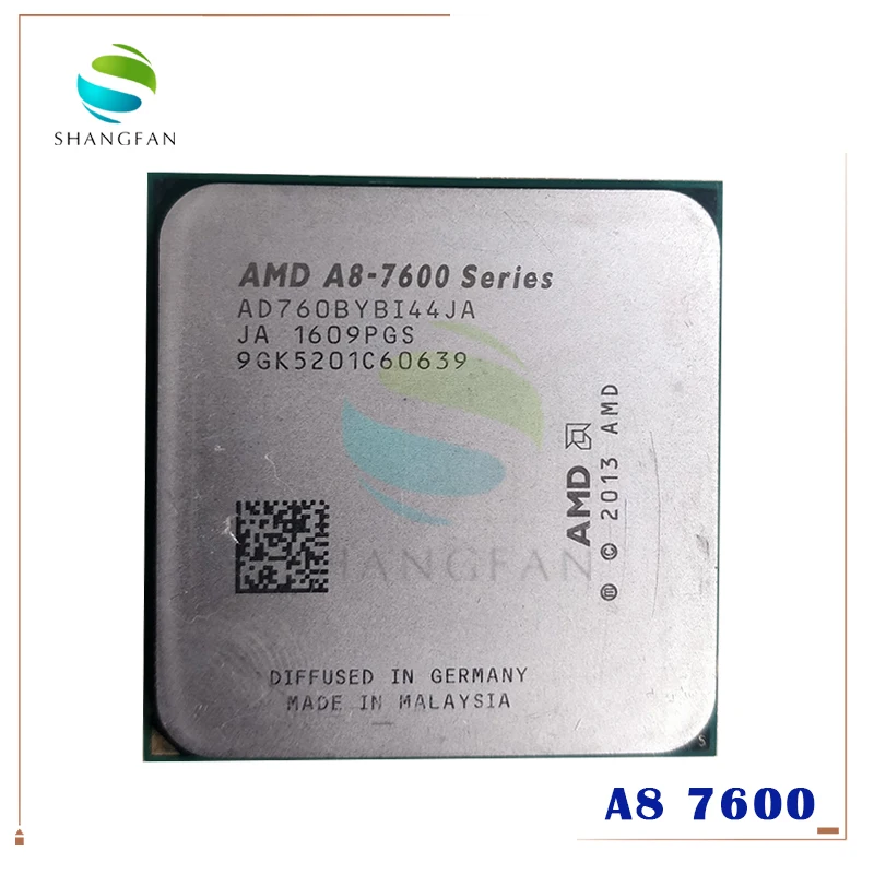 AMD A8 Series 7600 3 1 ГГц Quad Core Процессор процессор AD7600YBI44JA AD760BYBI44JA гнездо FM2 +|cpu processor|socket