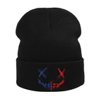 Осень-зима 2021, вязаная шапка с персонализированной вышивкой, пуловер и шапка, мужские шапки, женские шапки, уличные шапки, теплая уличная шляпа для отдыха