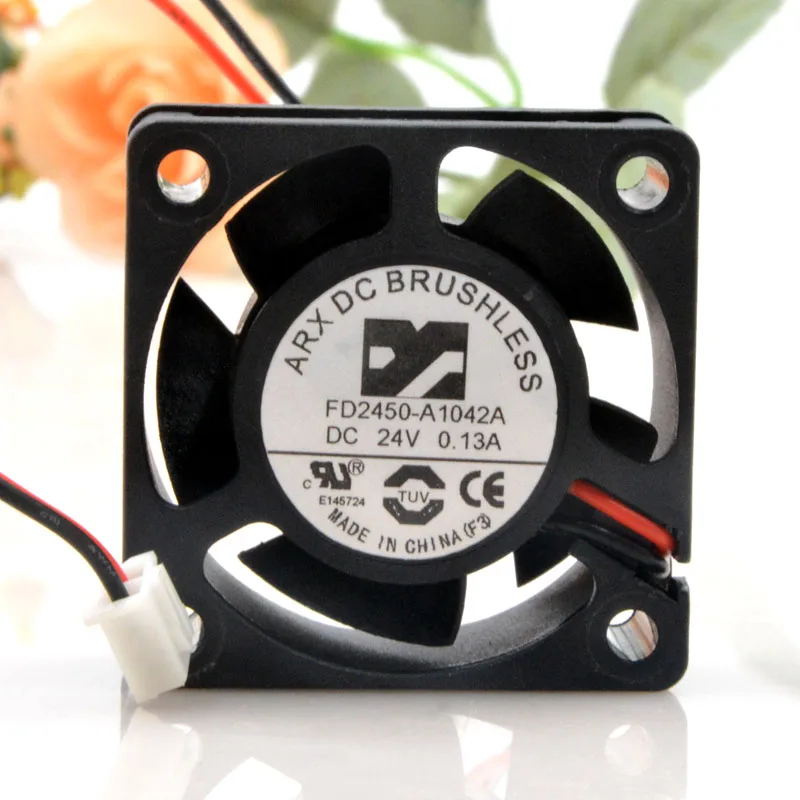 ARX FD2450-A1042A DC 24V 0.13A 40x40x20mm 2-проводной Вентилятор охлаждения сервера