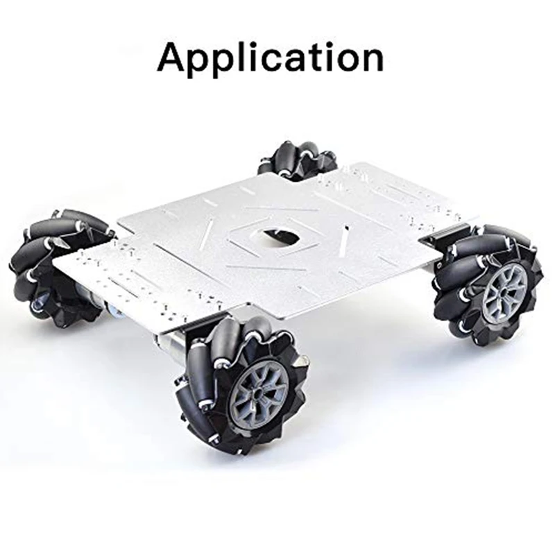Лучшие предложения, колесо Omni Mecanum с нагрузкой 15 кг, 96 мм, с 6 мм TT втулками, для Arduino Raspberry Pi, «сделай сам», STEM, робот, автомобиль, шасси, игрушечн... от AliExpress RU&CIS NEW