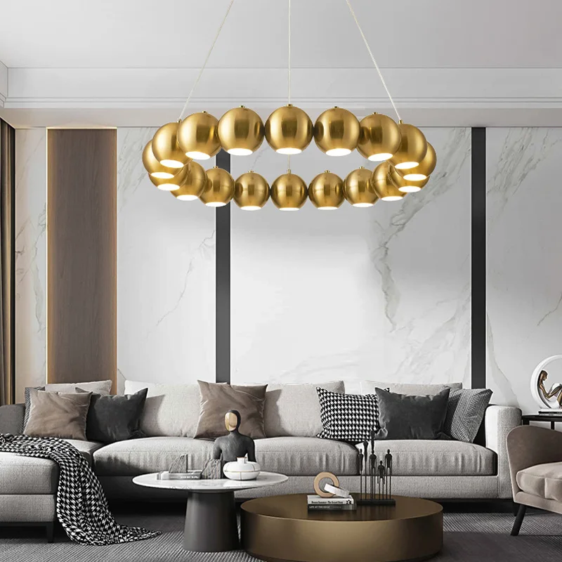 Постмодерническая подвесная люстра освещение для гостиной ресторана люстры в