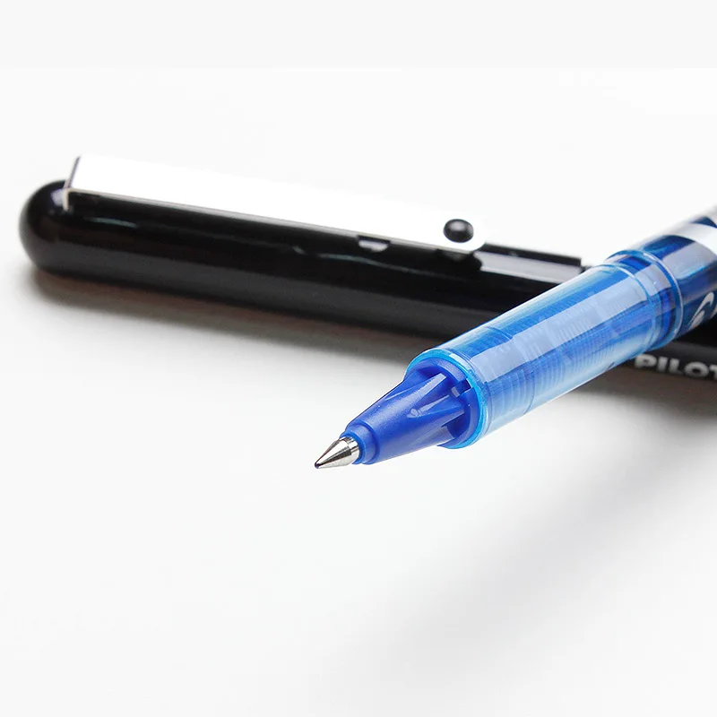 LifeMaster Pilot V шариковая BL-VB5 чистая жидкость чернил гелевая ручка черный/синий Супер Гладкие принадлежности для письма